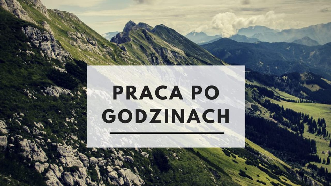 Praca po godzinach — Prowadzenie firmy, blog Comoveo CRM